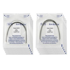 100pcs Dental Orthodontic Arch Wires Niti Rectangular Round Arcos de Ortodoncia