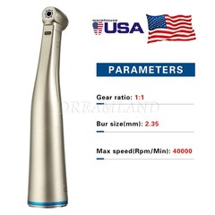NSK Style Dental Brushless LED Electric Micro Motor/1:5 Increasing Handpiece USA