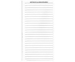 Bird Choice 2 Year 2026 – 2027 Pocket Size Calendar Planner with Notepad