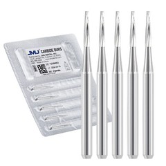 JMU Dental Carbide Burs FG 169L 170 171 172 High Speed Taper Fissure Midwest 5pc
