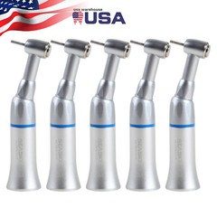 1-5* Dental Low Speed Contra Angle Handpiece Push Button Fit FG 1.6mm Burs YAG
