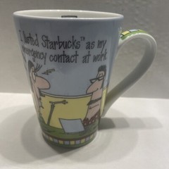 Design Design I Listed Starbucks As My Emergency Contact At Work Mug