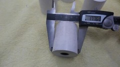 (5) Direct Thermal Printing Paper Rolls 2.25 x 82 Feet, White, 5 Pack, N7