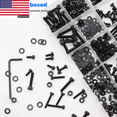 540PCS M2 M3 Metric Screws Assortment Set Suitable for 3D Printer Diy,Hex Socket