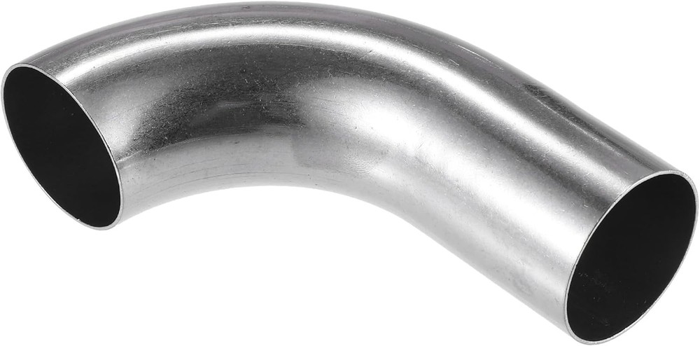 Bend Elbow Pipe Tube, 1.5″ OD 4.72″ 2.95″ Leg 90 Degree DIY Exhaust Pipe Interco