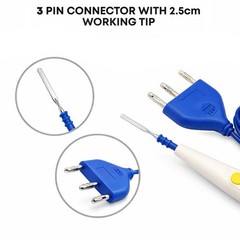 Diathermy ESU Cautery 100 Pcs Box Electrosurgical Pencil with Blade Electrode