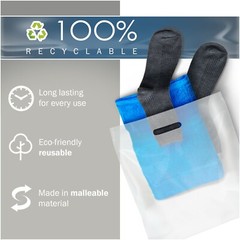 100 Pack 20″ x 20″ with 2 mil Thick Extra Large Clear Merchandise Plastic Bags