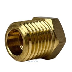 10 Pack 1/4″ Male x 1/8″ Female NPT Hex Reducer Bushing Adapter Pipe Fitting