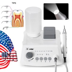 Veterinary Dental Scaler Machine With LED Handpiece Ultrasound Scaler. 5 Tips
