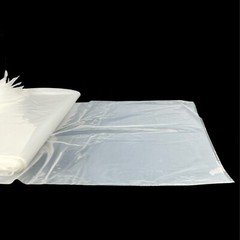Plastic Clear Bags T-Shirt Flat Open Top Apparel Poly Bag 1Mil 100 200 500