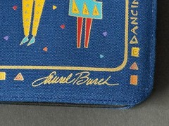 VINTAGE Laurel Burch Dancing Women Zip Padfolio/Organizer 13×10 Hong Kong NWT