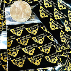 BaggiesSince1987 – 2020 Zip Seal DESIGN BAGS 2″ X 2″ CASH 100PCS, 👀Details🔽