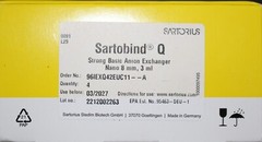 Satarius Sartobind Q Strong Basic Anion Exchanger Nano 8 mm bed height 3 ml