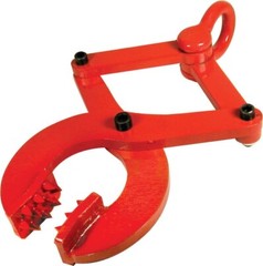 2 Ton Truck Pallet Pulling Scissor Clamp Puller Grip Gripper W/ 20ft Tow Strap