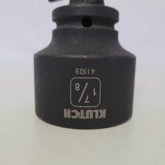 Klutch 3/4in.-Drive 6-Point Chrome Molybdenum Jumbo Impact Socket, 1-7/8in.