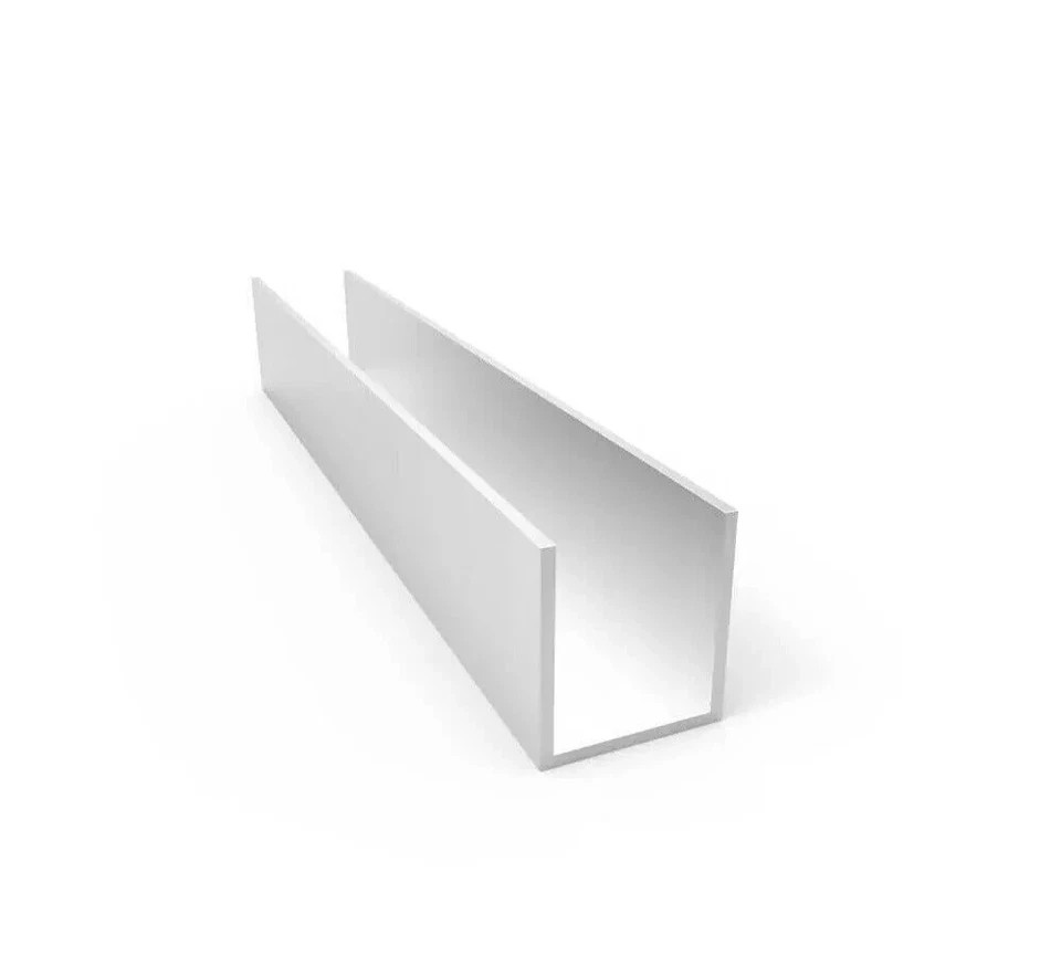 8 Feet Aluminum Channel 1-1/2″ Leg x 1-1/2 Base x 1-1/4″ Inside x 1/8 Thick NEW