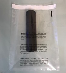 200 12×16 Self Seal Suffocation Warning Clear Poly Bags 1.5 mil – ST ShipMailers