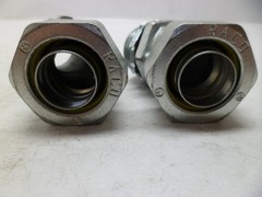 RACO 3/4″ FLEXIBLE CONDUIT CONNECTOR 45 degree ELBOW N.O.S. LOT OF 2 FREE SHIP
