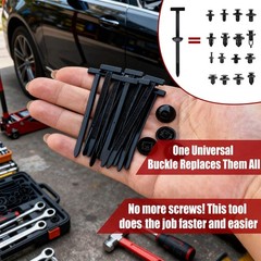 200PCS-Universal Cable Tie Buckle, Heavy Duty Self-Locking Nylon Zip Ties Holder
