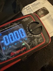 Snap-on EEDM525F True-RMS Digital Multimeter Color LCD