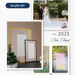 Clear Acrylic Plexiglass Sheet – Various Sizes, 1/8″, 1/4″, 1/2″ Thickness