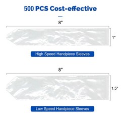 Dental Disposable Barrier Kit 500pcs Syringe Handpiece Tray Chair Covers