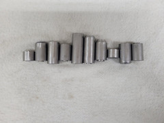 416 Stainless Steel Bars 3/4″ thick Assorted Lengths – 11 pounds
