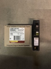 Square D HOM115PCAFI Single Pole CAFCI Circuit Breaker