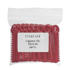 ETERFANT 1040PCs Dental Ortho Elastic Ligature Ties Rubber Bands/Buccal Tubes