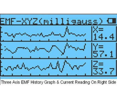 GQ EMF-390 3in1 multi-field Electromagnetic EMF Meter 5G RF Detector Data logger