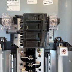 GE 200 Amp 40 Space 80 Circuit Indoor Main Breaker Panel Value Pack TM4020C80K