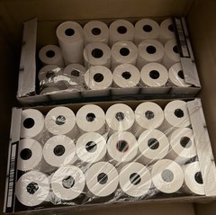 Thermal Receipt Paper 2.25X 85′, 67 Rolls BPA Free, Open Boxes