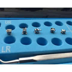 Bomaoer Dental Orthodontic Active Self-Ligating Bracket 2ND G MBT 022 345 Hooks