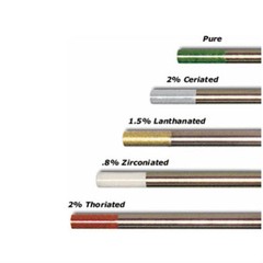 WeldingCity® 10-pk TIG Welding Tungsten Electrode 2% Lanthanated Blue 3/32×7″ US