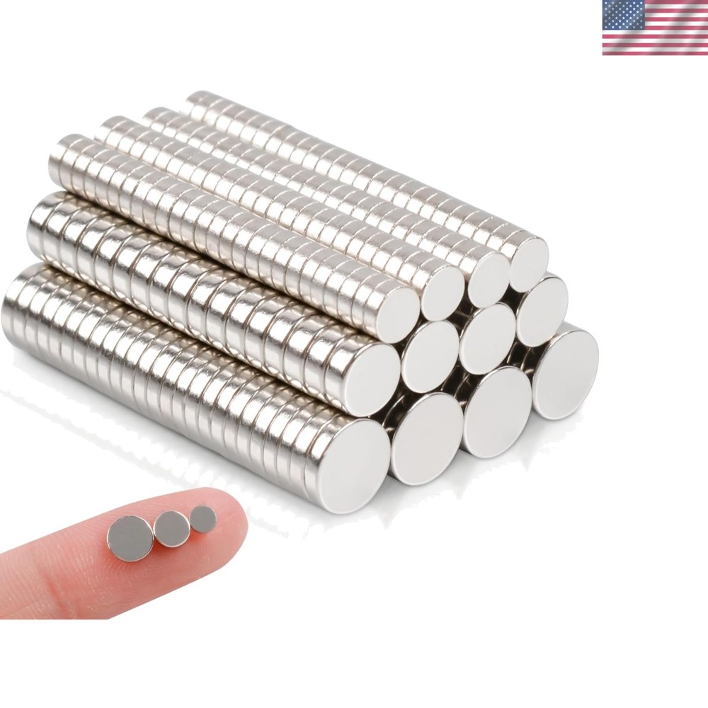 Neodymium Disc Magnets Small Strong 330pcs Assorted Sizes for Crafts Office