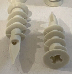 Self Drilling E Z Wall Anchors Plastic #8x 1-3/4″ for Drywall, Sheetrock