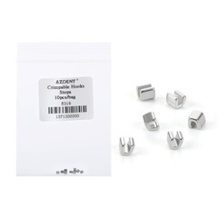 100pcs AZDENT Dental Orthodontic Crimpable Hooks Stops Type 10pcs/pack