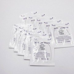 Dental Orthodontic TMA Arch Wire Round/Rectangular Titanium Molybdenum Alloy