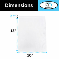10″x13″ Heavy Duty 4 MIL Resealable Zip Top Lock Clear Plastic Bags 10×13 10000