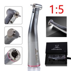 Dental 1:5 LED Fiber Optic Increasing Contra Angle Handpiece US