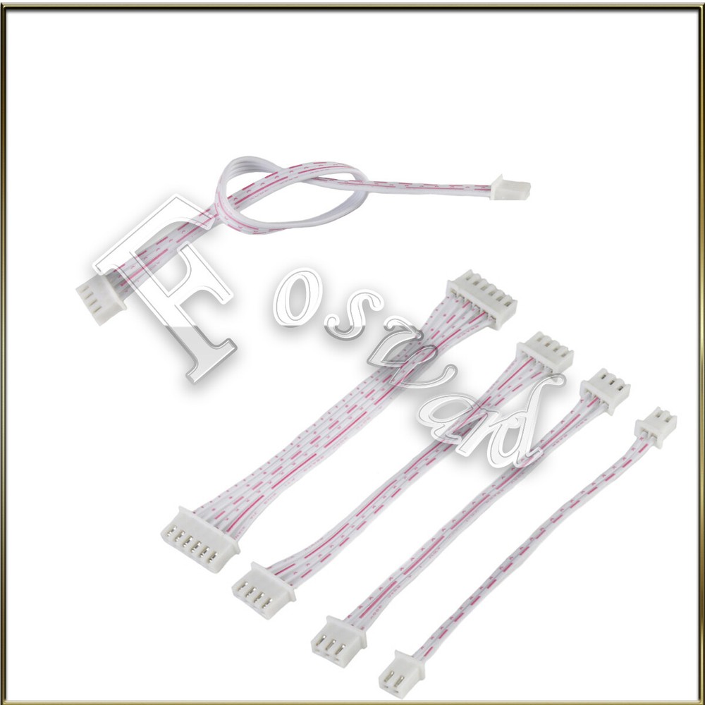2 3 4 5 6 PIN 2.54MM PITCH JST-XH MALE TO MALE CONNECTOR CABLE WIRE LEAD 10~30CM