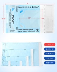 Sterilization Pouches Autoclave Dental Medical Self Seal Pouch Bag 200PCS