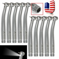 Yabangbang Dental LED E-generator Fiber High Speed Handpiece Turbine 4/2Hole
