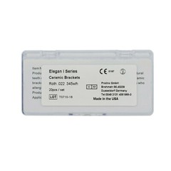 Dental Orthodontic Ceramic Brackets Ortodoncia Braces Cerámica Roth MBT 0.022