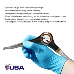 NSK Style Dental Low Slow Speed Contra Angle Handpiece Latch E-type YBB-Gold