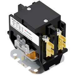 HeavyDuty 2 Pole 40 Amp 24V Coil HVAC Contactor for AC Systems