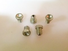 (5) pack, 1/4-28 (NPT) low profile grease zerk fitting