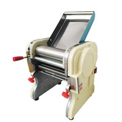 7.87 in Wide Electric Pasta Roller Maker Dough Sheeter w 3mm Round Noodle Cutter