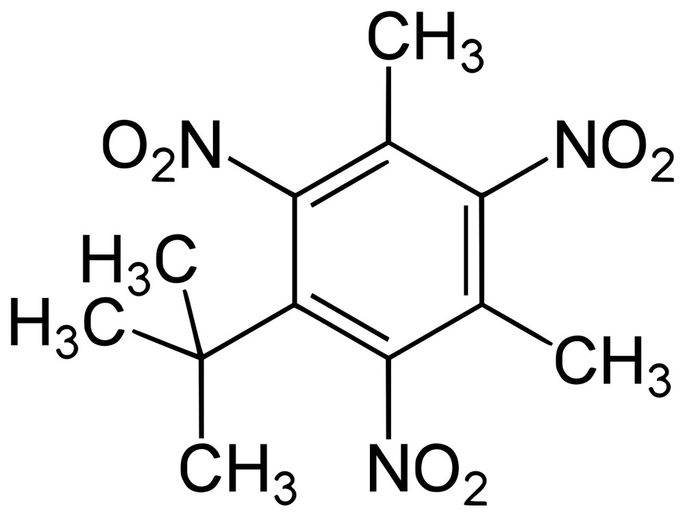 Musk Xylol (5-tert-Butyl-2,4,6-trinitro-meta-xylene), 99%, 300 grams