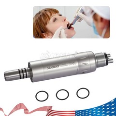 Dental E-generator LED Low Speed Air motor Handpiece 4Hole Internal Water Spray